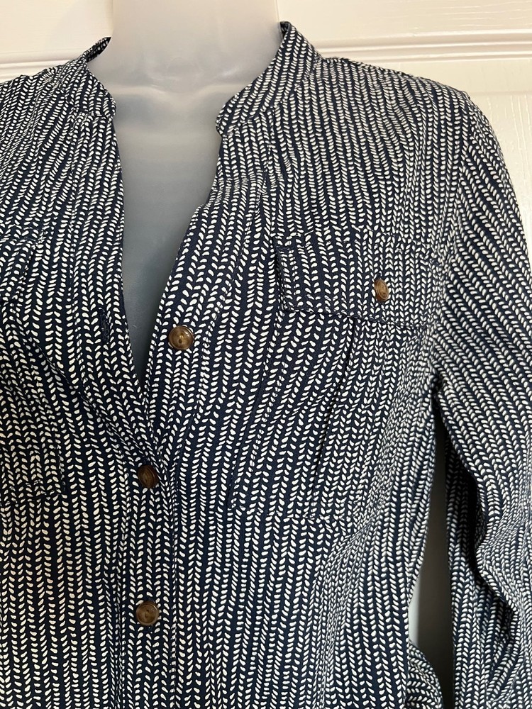 Organic Cotton Button Down Blouse - image 4